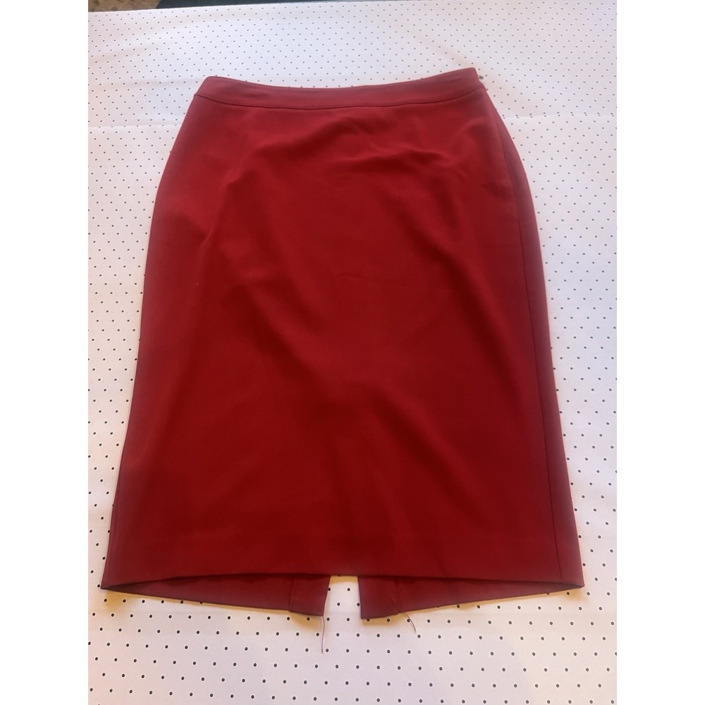Victoria's Secret  Body By Victoria Red Pencil Skirt Sz 4